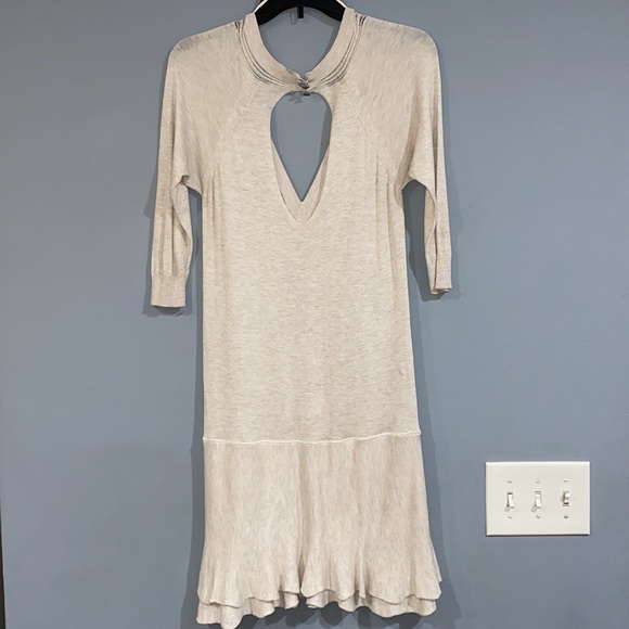Free People 3/4 sleeve sweater dress - Picture 2 of 8